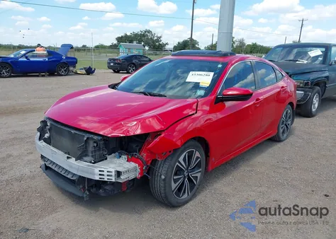 2016 Honda Civic Ex-L from USA, damaged, VIN 2HGFC1F75GH658397